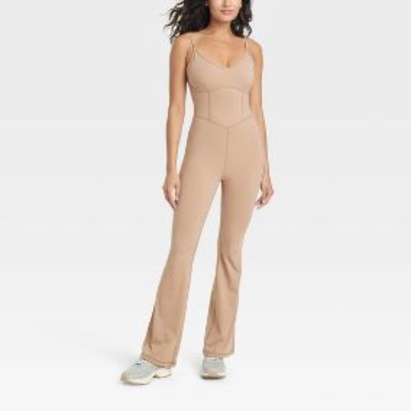 JoyLab Pants & Jumpsuits Joylab Flare Long Bodysuit Nwt Size Small